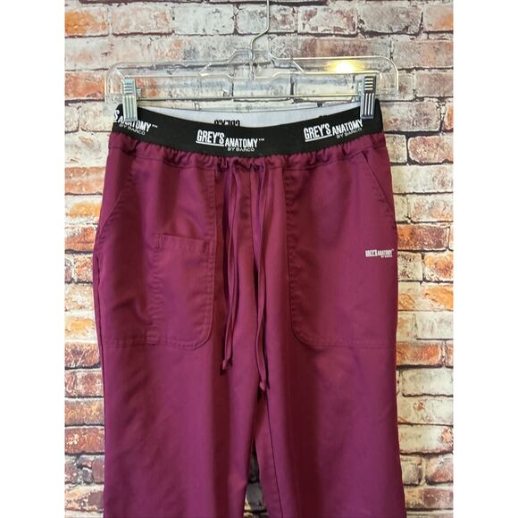 Grey's anatomy Magenta purple active scrub pants women’s size xsp - Picture 2 of 4